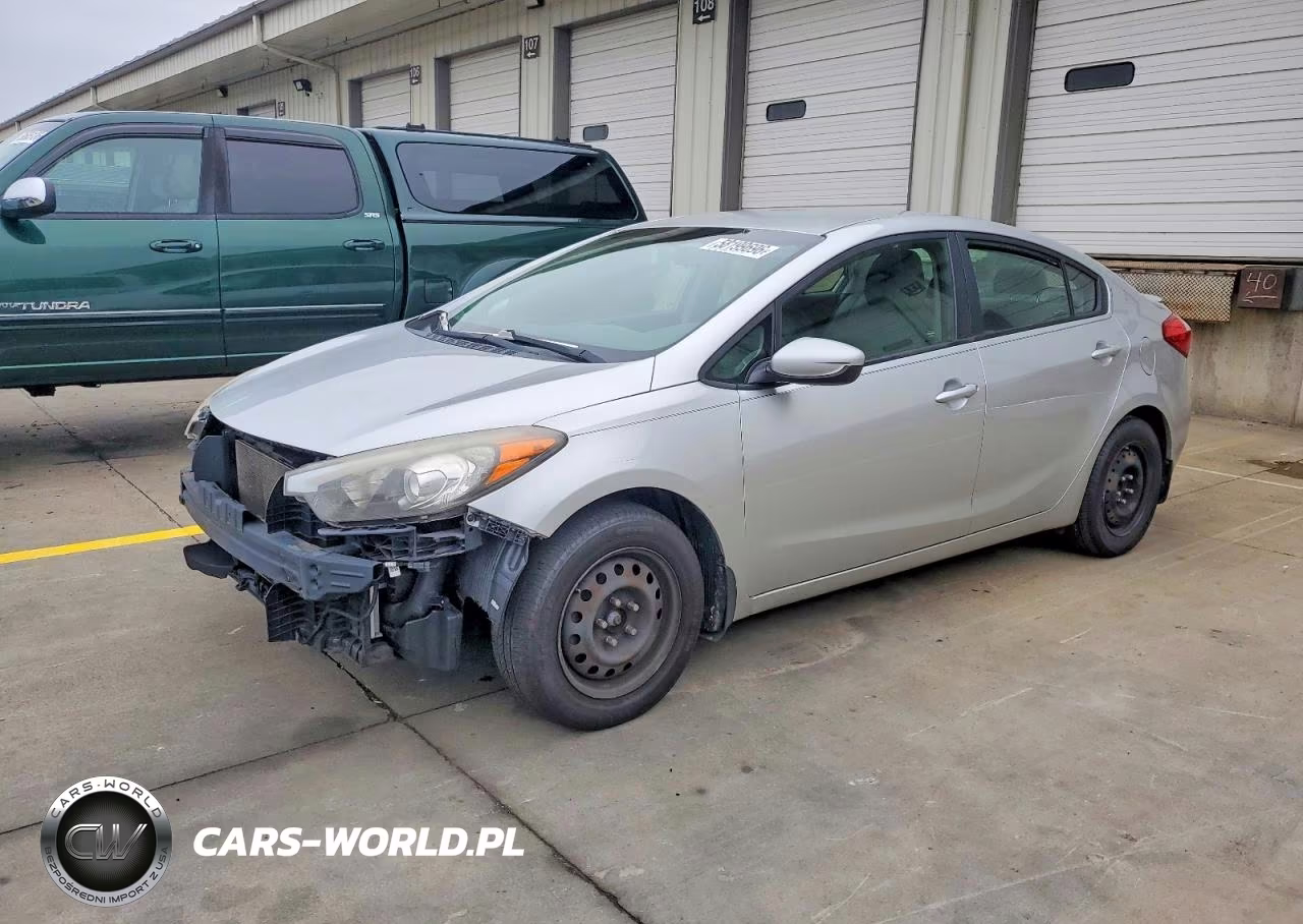 2014 Kia Forte VIN:KNAFK4A65E5112816 - 2