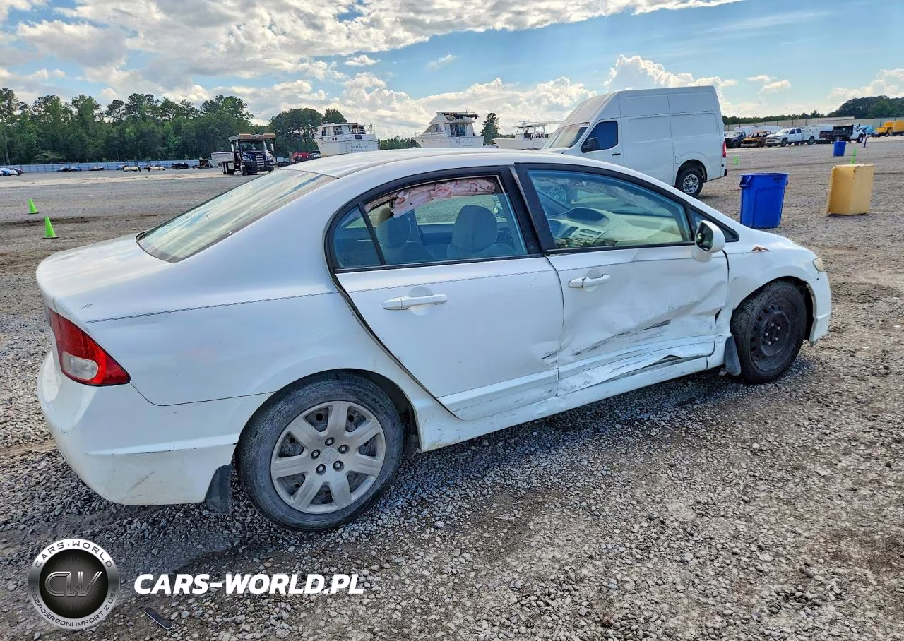 2009 Honda Civic Lx VIN:1HGFA16519L018164 - 3