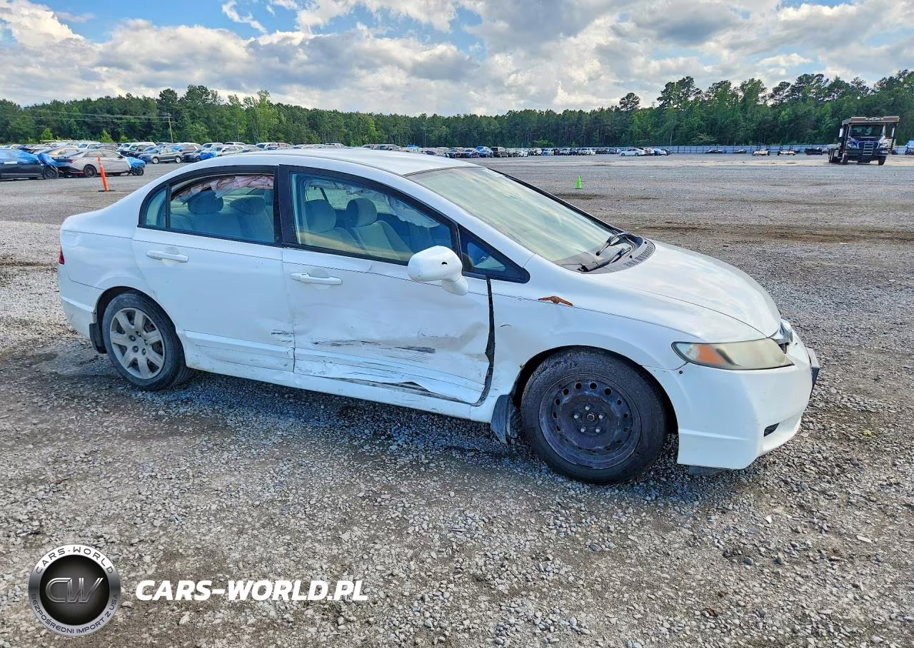2009 Honda Civic Lx VIN:1HGFA16519L018164 - 4