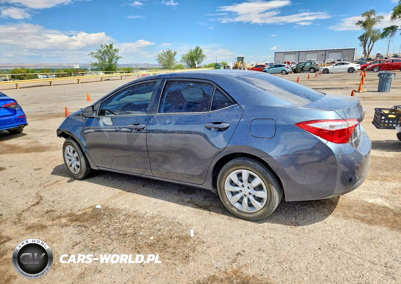 2015 Toyota Corolla Le VIN:2T1BURHE7FC375108 - 2