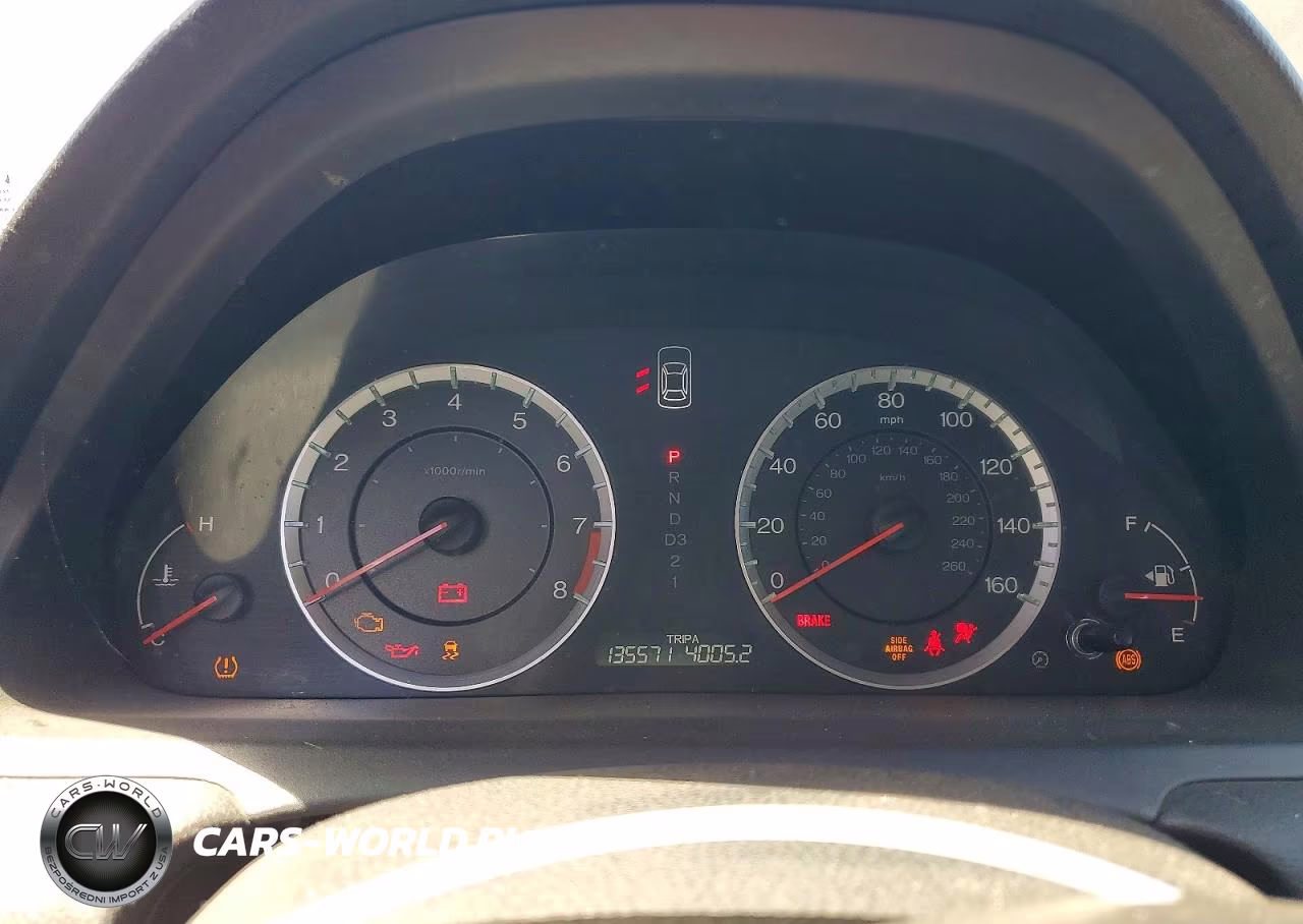 2012 Honda Accord Exl VIN:1HGCP2F88CA086997 - 9