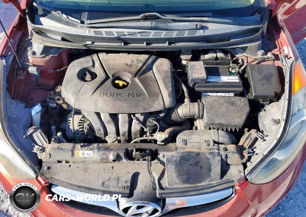 2012 Hyun Elantra VIN:KMHDH4AE6CU461093 - 11