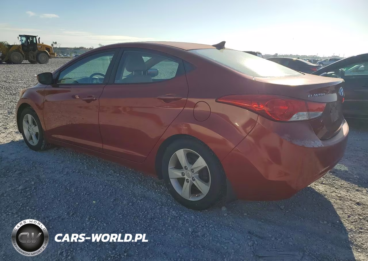 2012 Hyun Elantra VIN:KMHDH4AE6CU461093 - 2