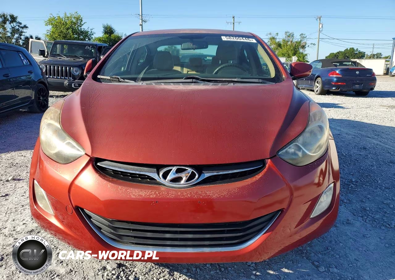 2012 Hyun Elantra VIN:KMHDH4AE6CU461093 - 5