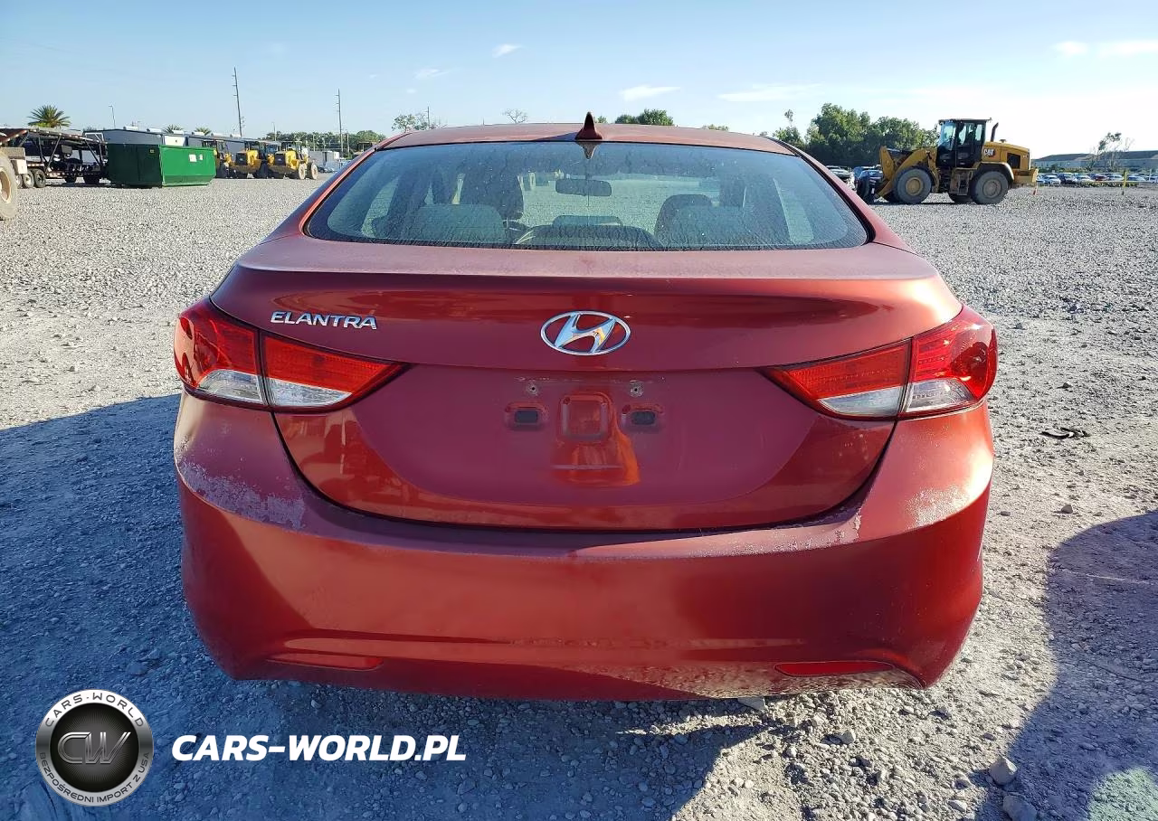 2012 Hyun Elantra VIN:KMHDH4AE6CU461093 - 6