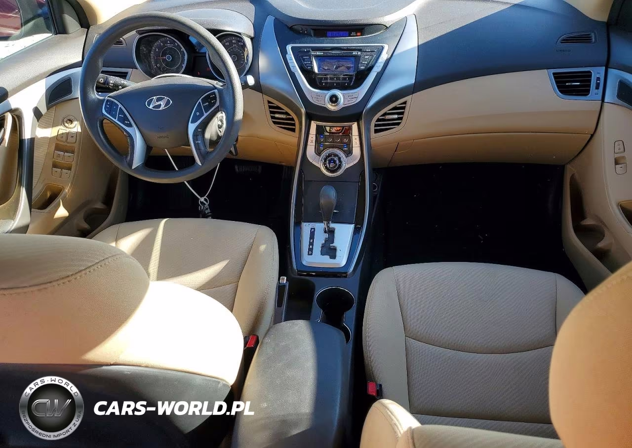 2012 Hyun Elantra VIN:KMHDH4AE6CU461093 - 8