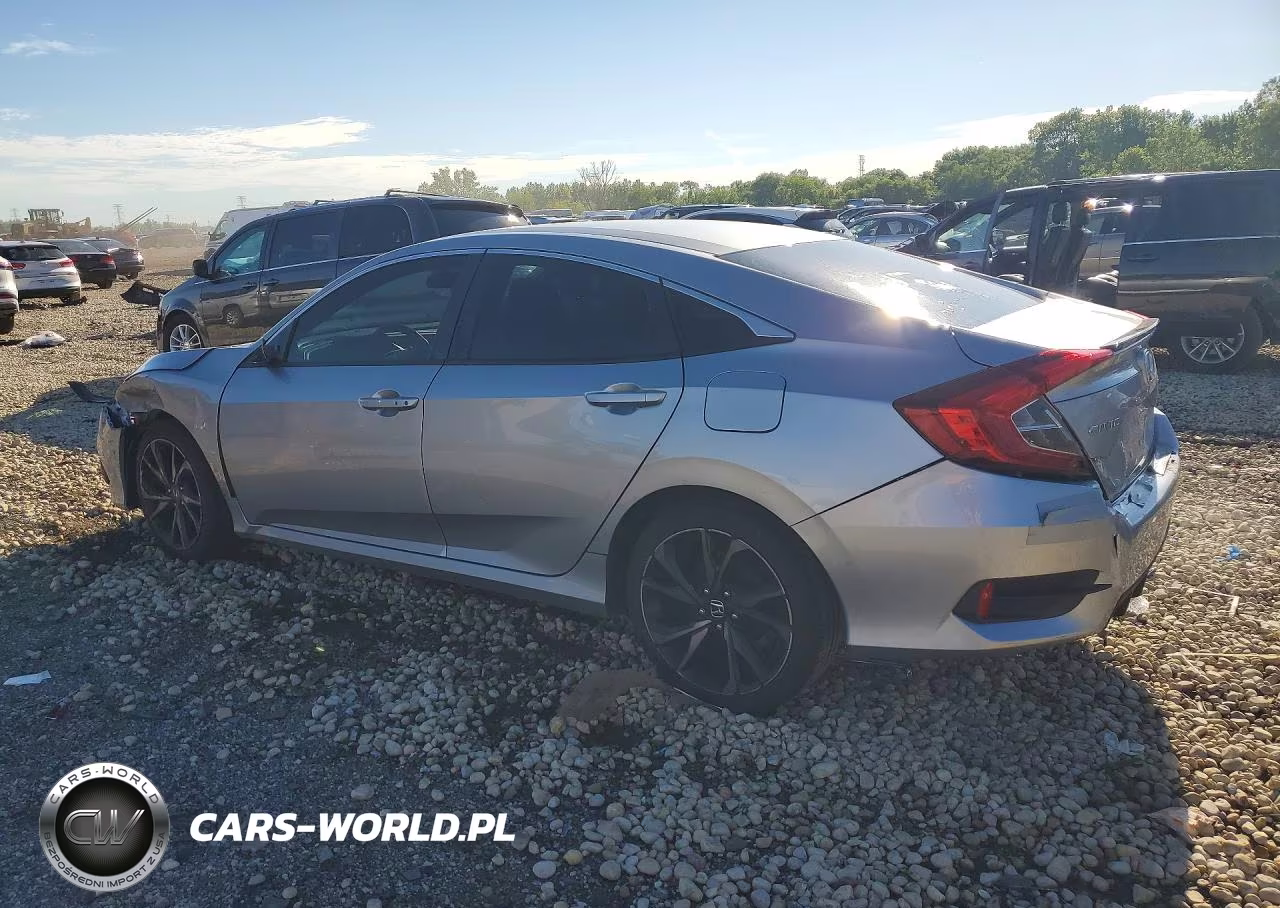 2019 Honda Civic Sport VIN:19XFC2F83KE002877 - 2