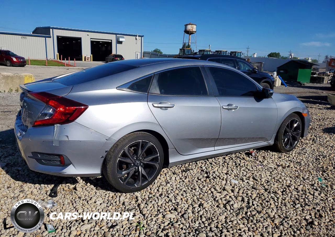 2019 Honda Civic Sport VIN:19XFC2F83KE002877 - 3