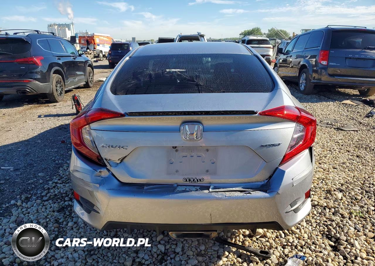 2019 Honda Civic Sport VIN:19XFC2F83KE002877 - 6
