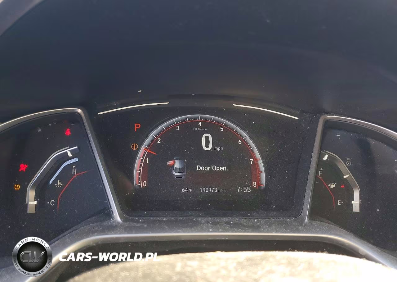 2019 Honda Civic Sport VIN:19XFC2F83KE002877 - 9