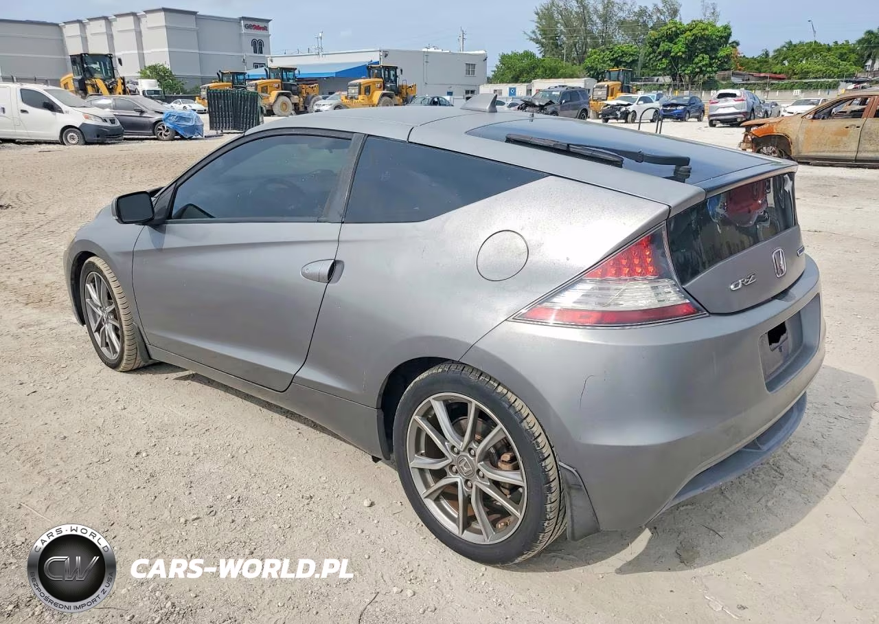 2011 Honda Cr-Z Ex VIN:JHMZF1D65BS014864 - 2