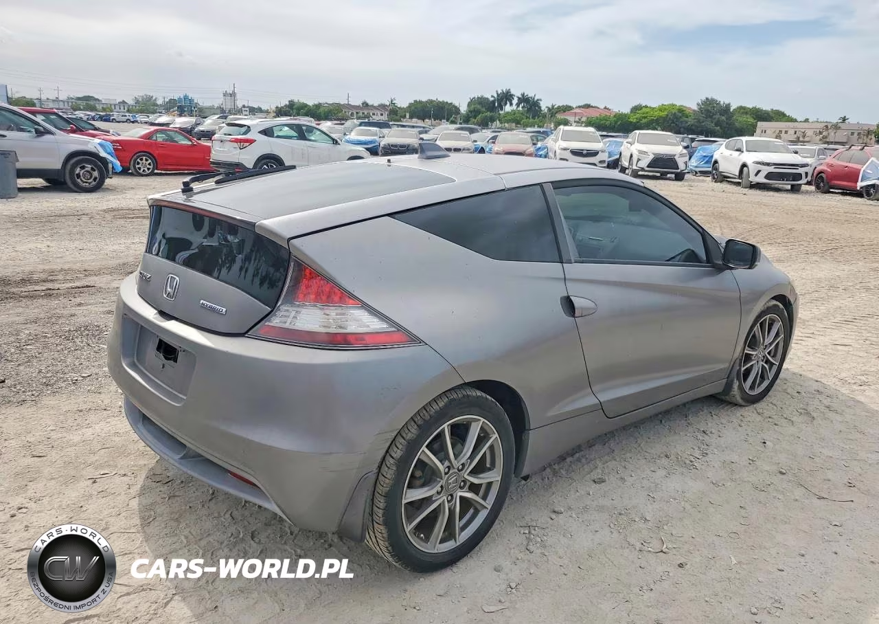 2011 Honda Cr-Z Ex VIN:JHMZF1D65BS014864 - 3