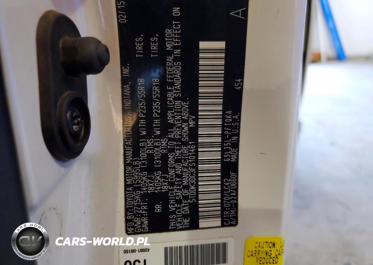 2015 Toyota Sienna Xle Premium 7-Passenger VIN:5TDDK3DC3FS101461 - 13