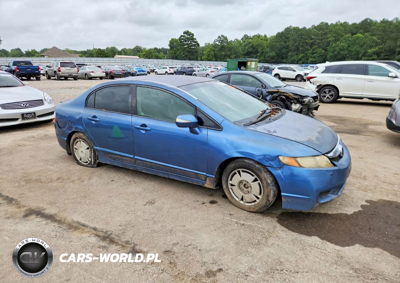 2009 Honda Civic Hybrid VIN:JHMFA36279S015824 - 4