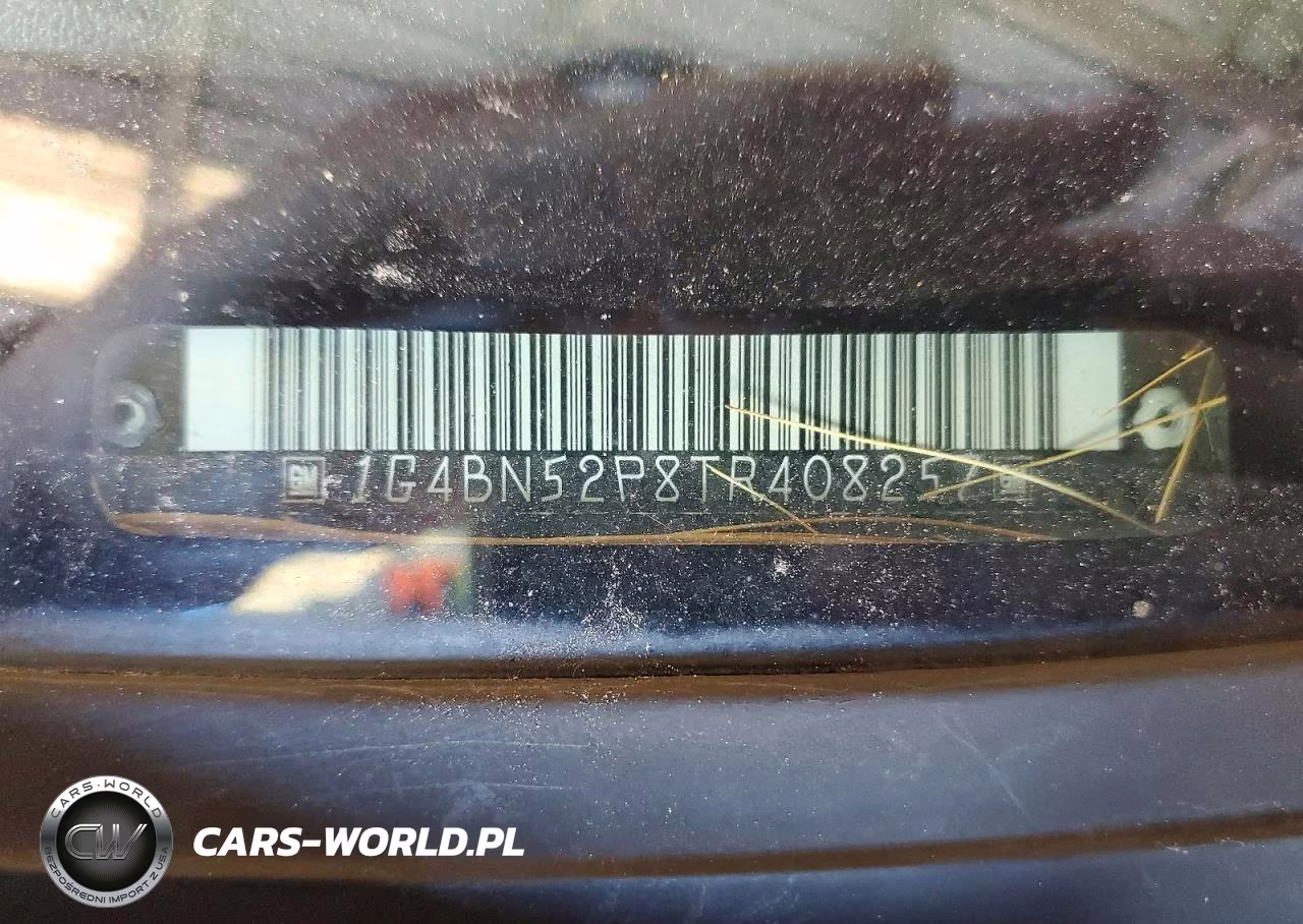 1996 Buick Roadmaster VIN:1G4BN52P8TR408257 - 12