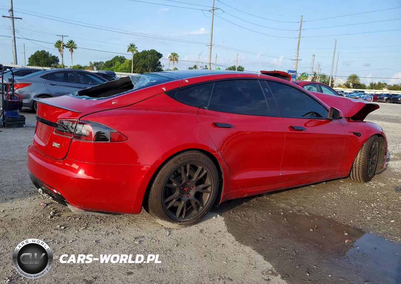 2021 Tesla Model S VIN:5YJSA1E60MF434693 - 3