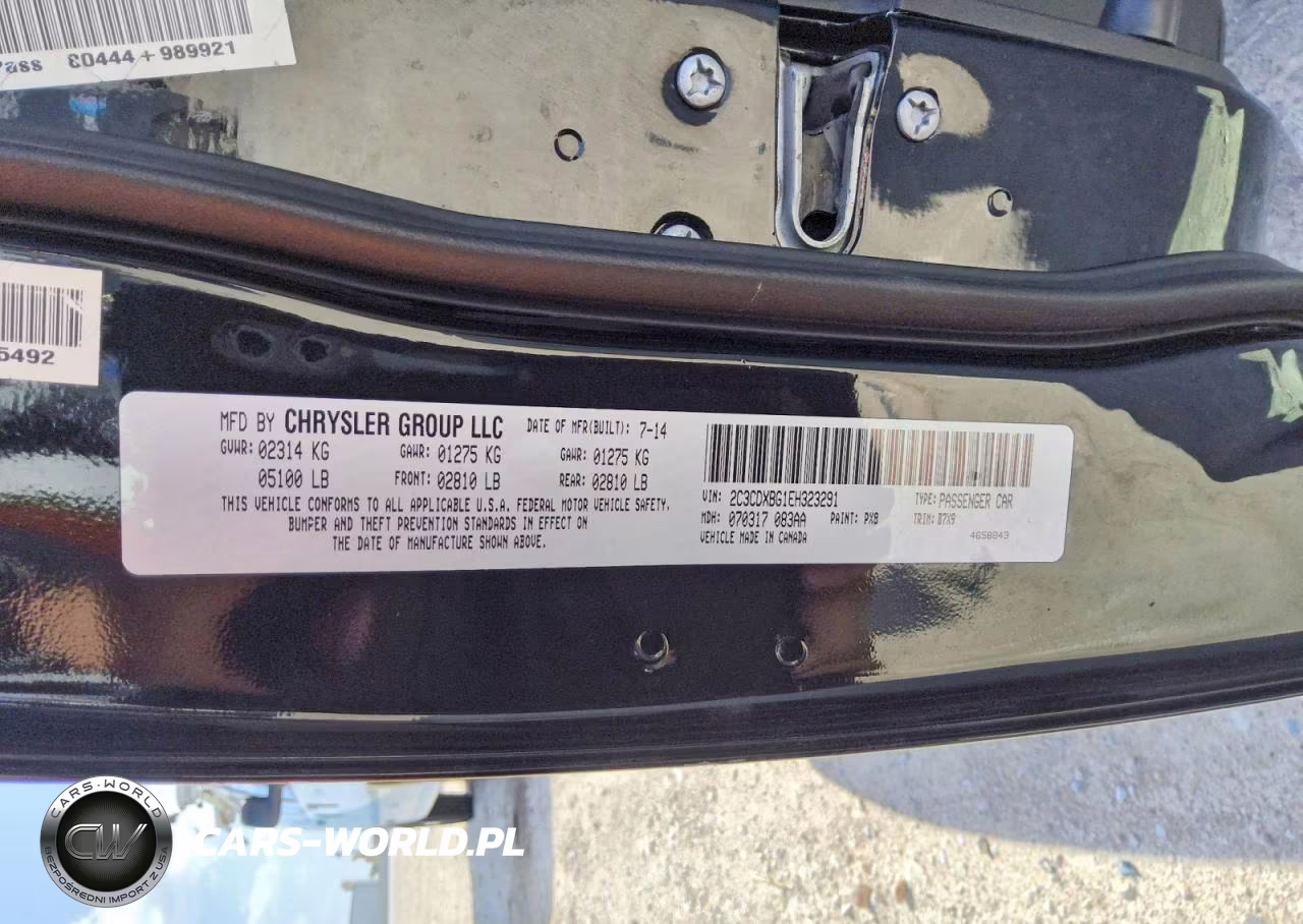 2014 Dodge Charger Se VIN:2C3CDXBG1EH323291 - 13