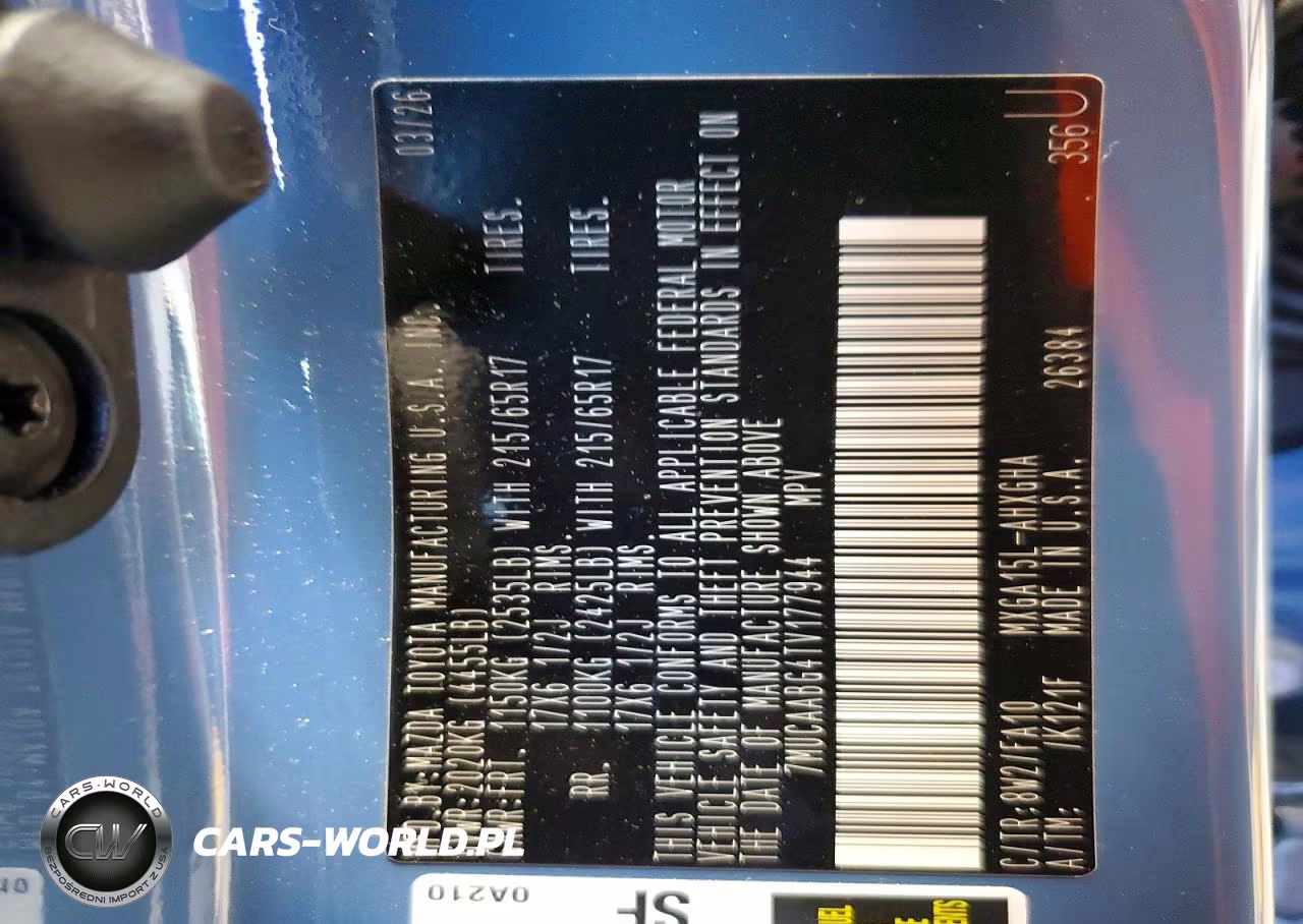 2026 Toyota Corolla Cross Le VIN:7MUCAABG4TV177944 - 14