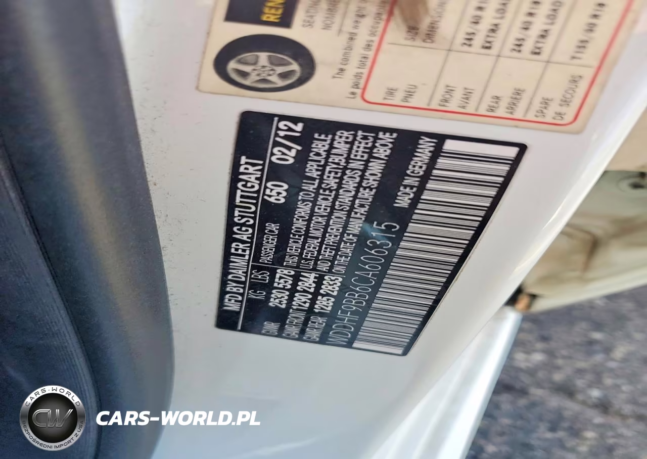 2012 Mercedes-Benz E 550 4Matic VIN:WDDHF9BB6CA606315 - 12