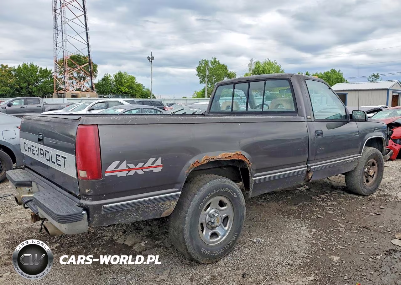 1992 Chevrolet Gmt-400 K1500 VIN:1GCEK14Z5NE156818 - 3