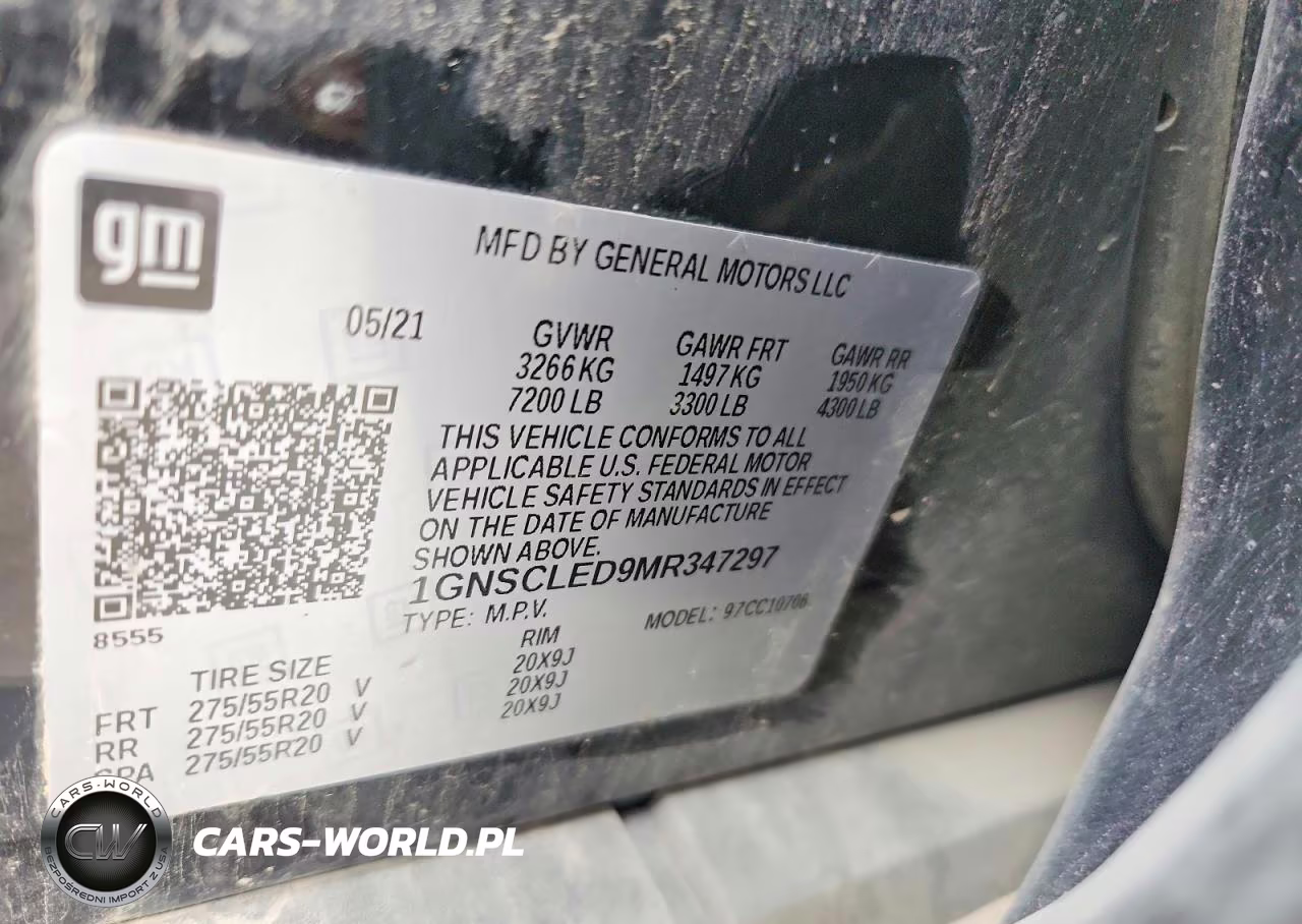 2021 Chevrolet Tahoe C1500 Police VIN:1GNSCLED9MR347297 - 14