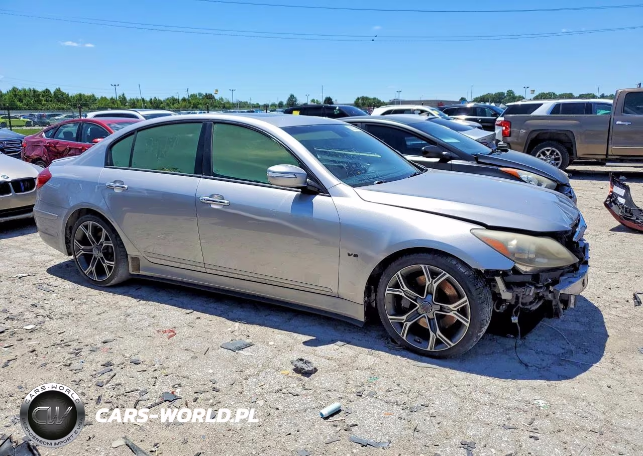 2013 Hyundai Genesis 5.0L VIN:KMHGC4DH0DU249907 - 4