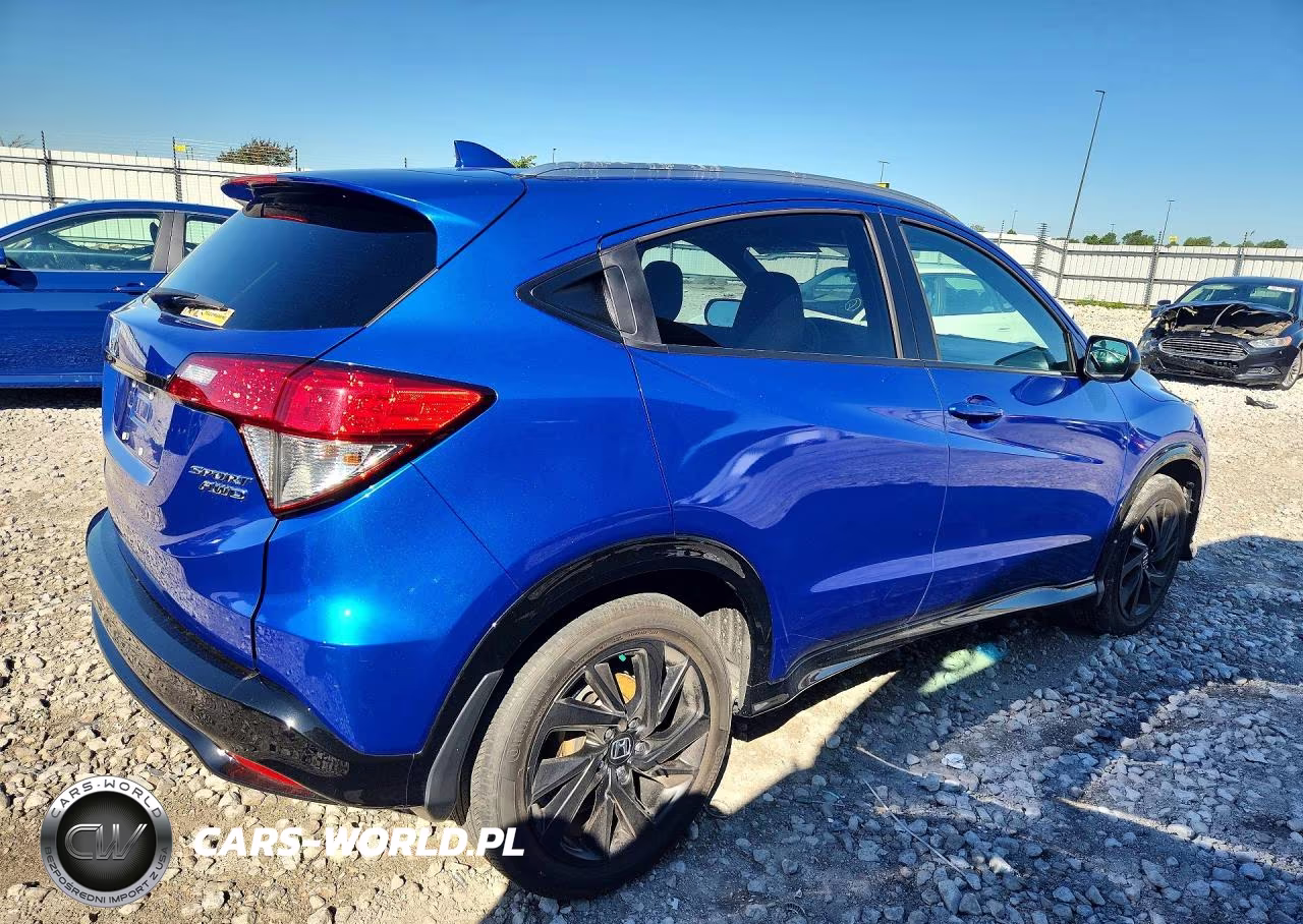 2022 Honda Hr-V Sport VIN:3CZRU6H15NM773623 - 3