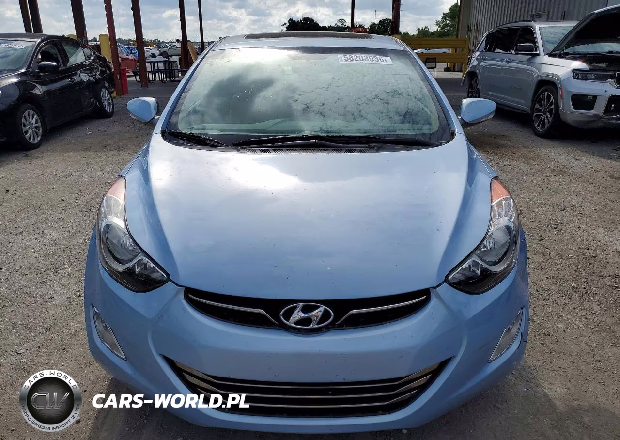 2012 Hyundai Elantra Limited VIN:KMHDH4AE3CU471340 - 5