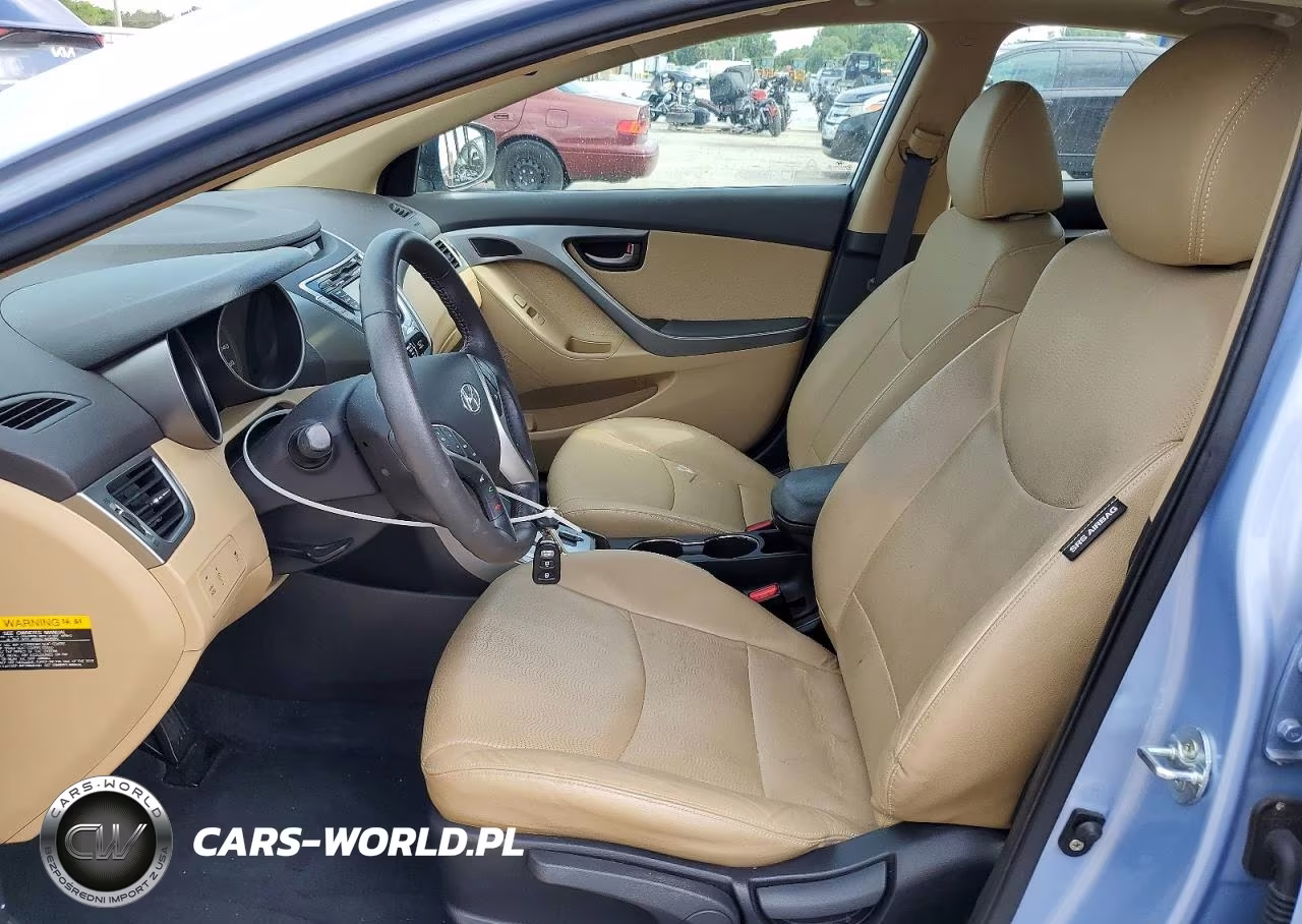 2012 Hyundai Elantra Limited VIN:KMHDH4AE3CU471340 - 7