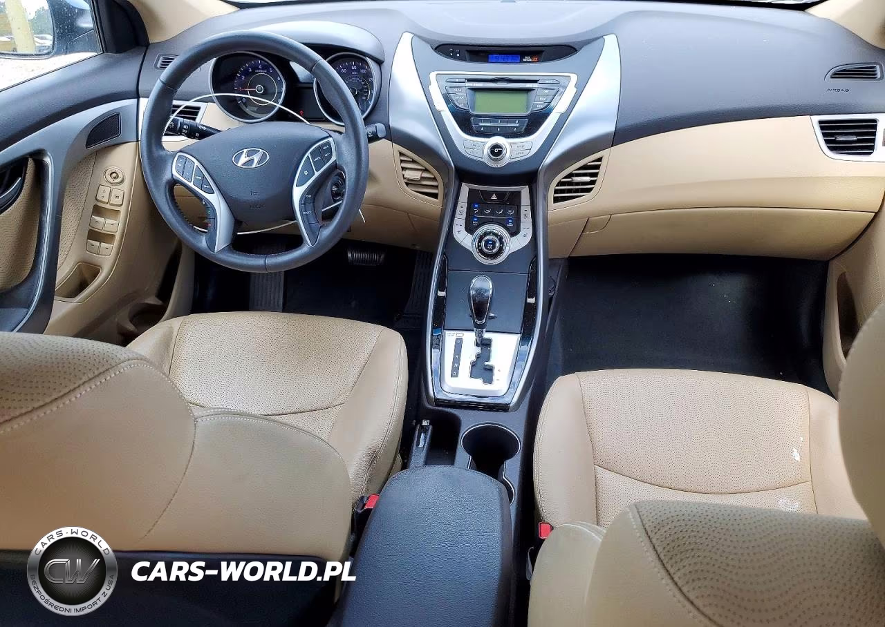 2012 Hyundai Elantra Limited VIN:KMHDH4AE3CU471340 - 8