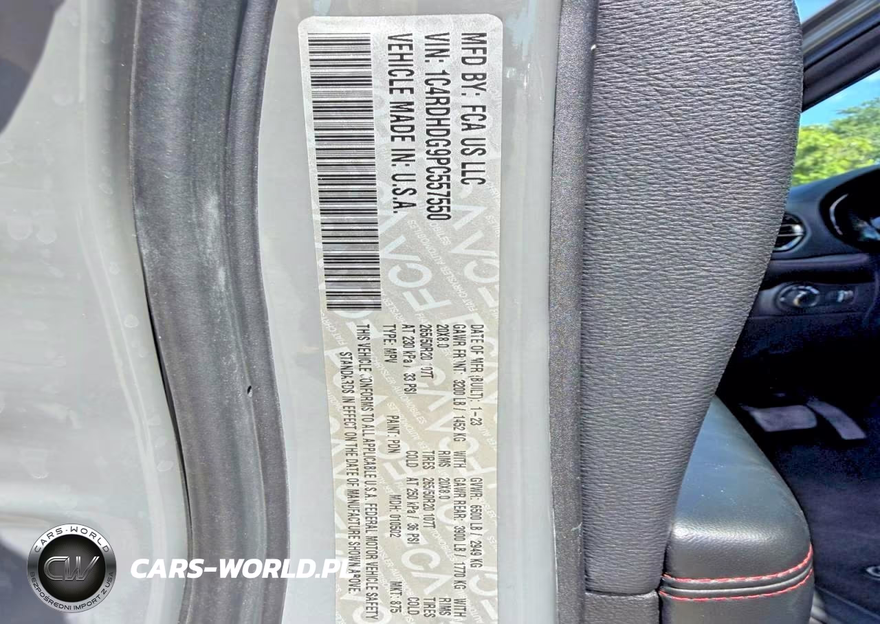 2023 Dodge Durango Gt VIN:1C4RDHDG9PC557550 - 15