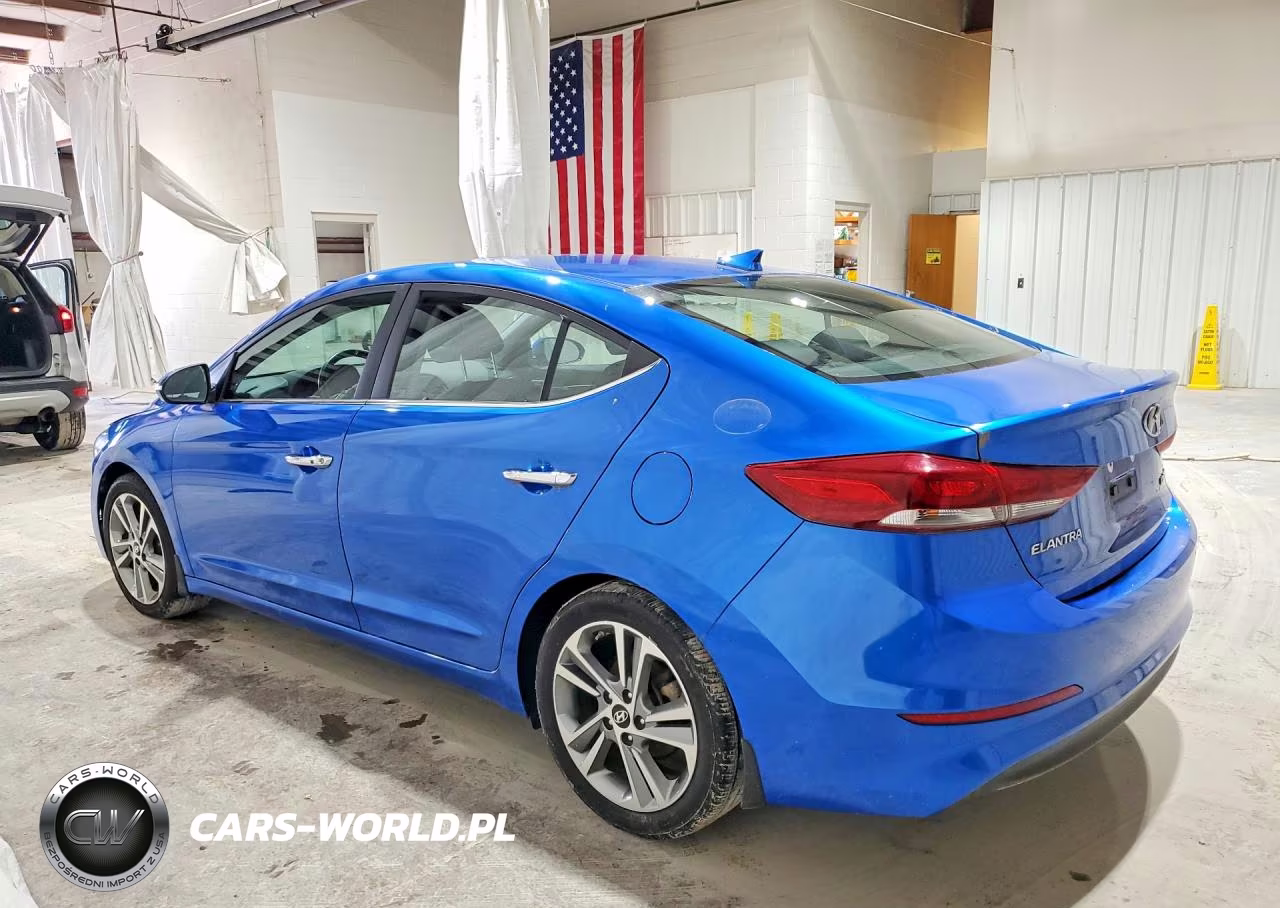 2017 Hyundai Elantra Limited VIN:KMHD84LF3HU262239 - 2