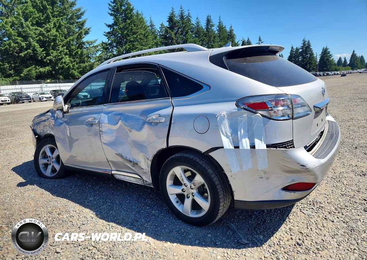 2012 Lexus Rx 350 VIN:2T2BK1BA5CC134023 - 2