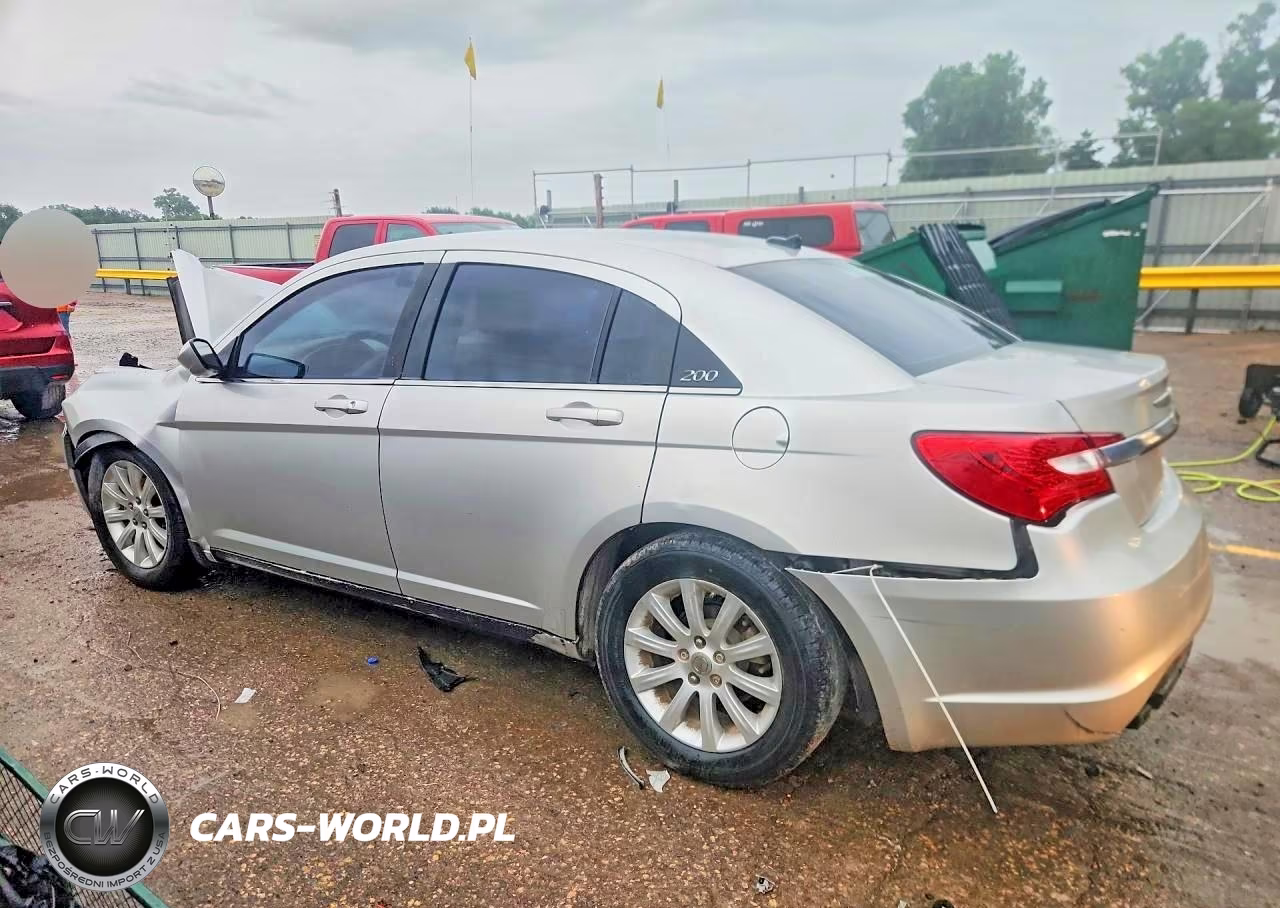 2012 Chrysler 200 Lx VIN:1C3CCBABXCN229264 - 2