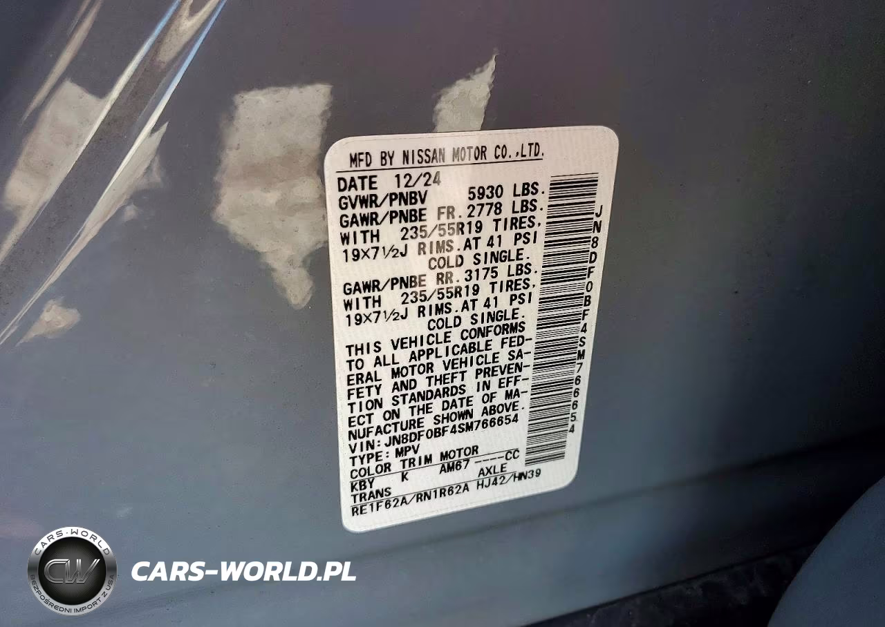2025 Nissan Ariya Engage+ E-4Orce VIN:JN8DF0BF4SM766654 - 13