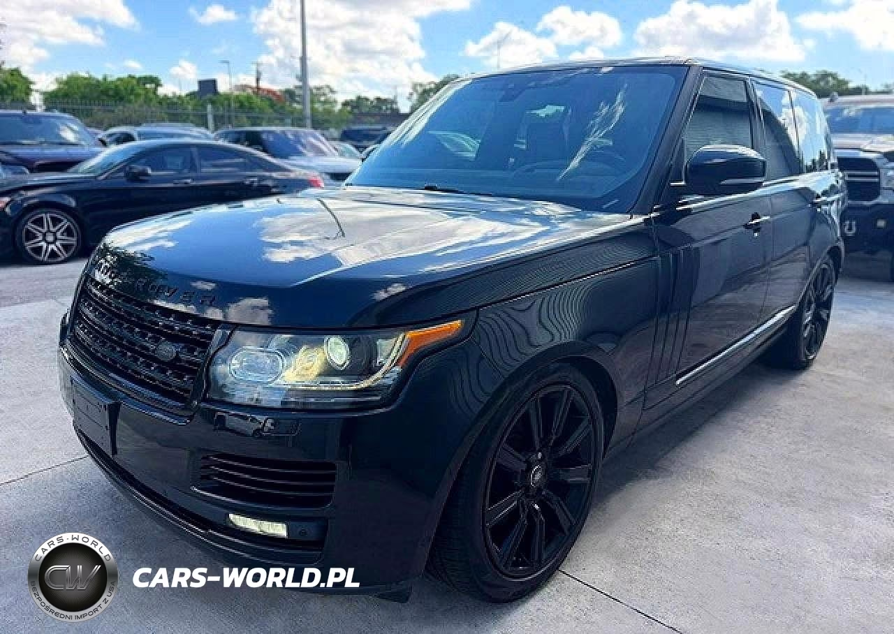 2017 Land Rover Range Rover Hse – zdjęcie 1 z 15