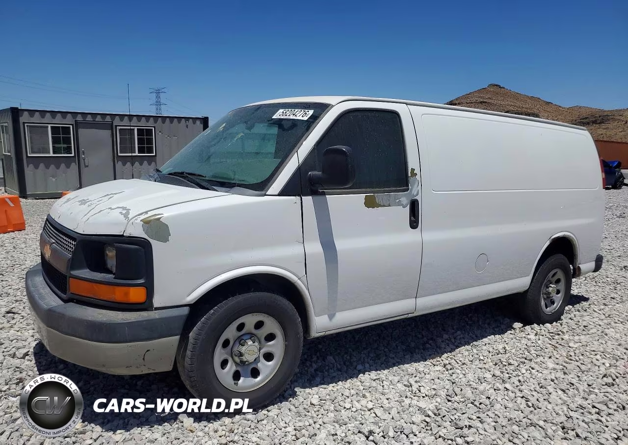 2012 Chevrolet Express 1500 Cargo Delivery Van VIN:1GCSGAFX9C1151304 - 1