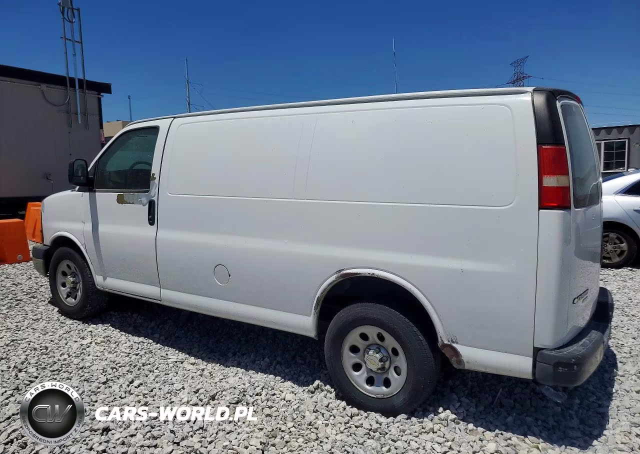 2012 Chevrolet Express 1500 Cargo Delivery Van VIN:1GCSGAFX9C1151304 - 2