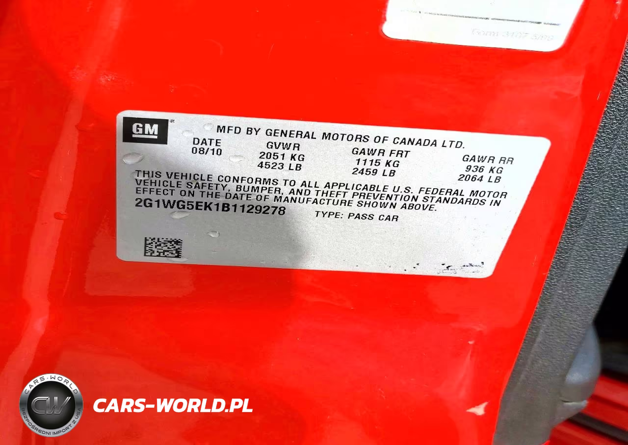 2011 Chevrolet Impala Lt VIN:2G1WG5EK1B1129278 - 12