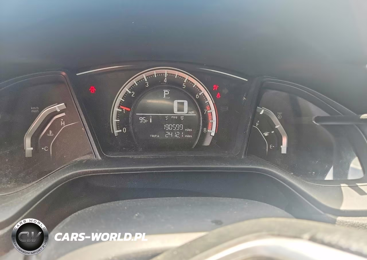 2016 Honda Civic Lx VIN:2HGFC4B58GH316500 - 9