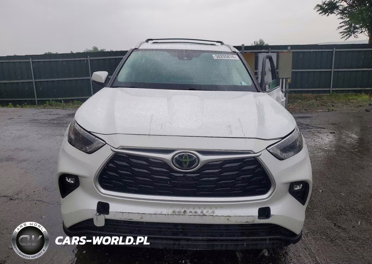 2022 Toyota Highlander Xle VIN:5TDGZRBH5NS577171 - 5
