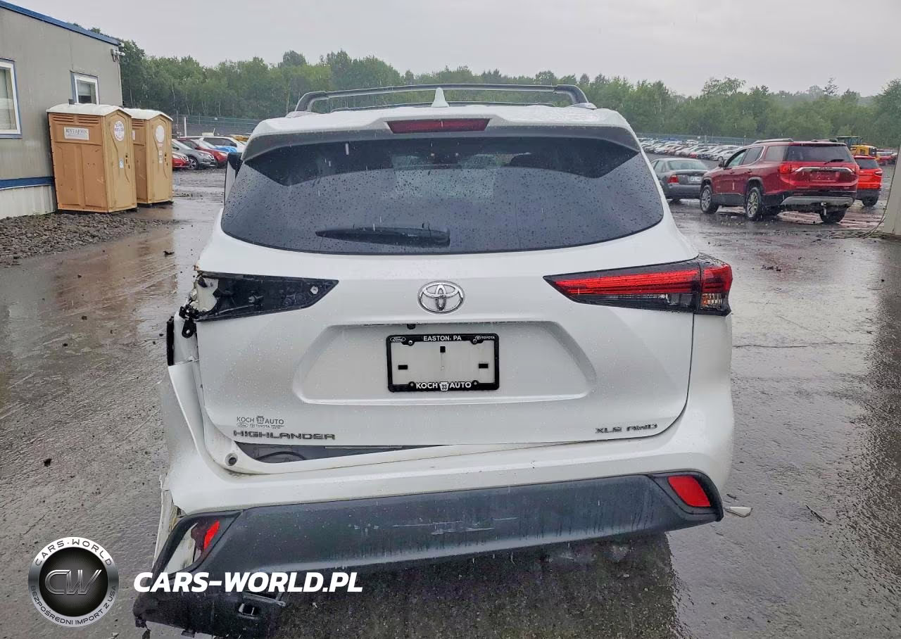 2022 Toyota Highlander Xle VIN:5TDGZRBH5NS577171 - 6