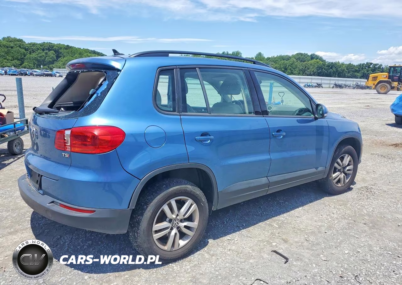 2017 Volkswagen Tiguan S VIN:WVGBV7AX6HK027360 - 3