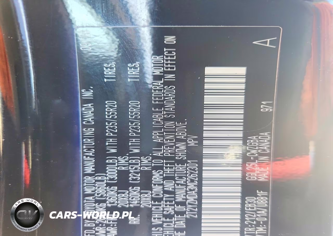 2021 Lexus Rx 350 F Sport VIN:2T2YZMDA3MC262301 - 13