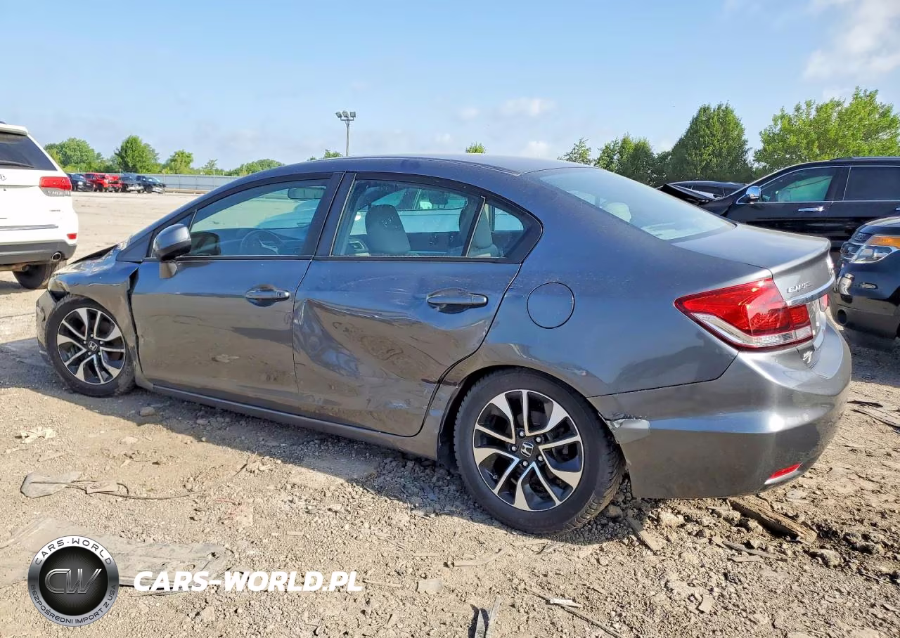 2013 Honda Civic Exl VIN:19XFB2F90DE092181 - 2