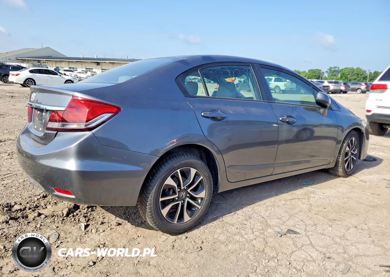 2013 Honda Civic Exl VIN:19XFB2F90DE092181 - 3