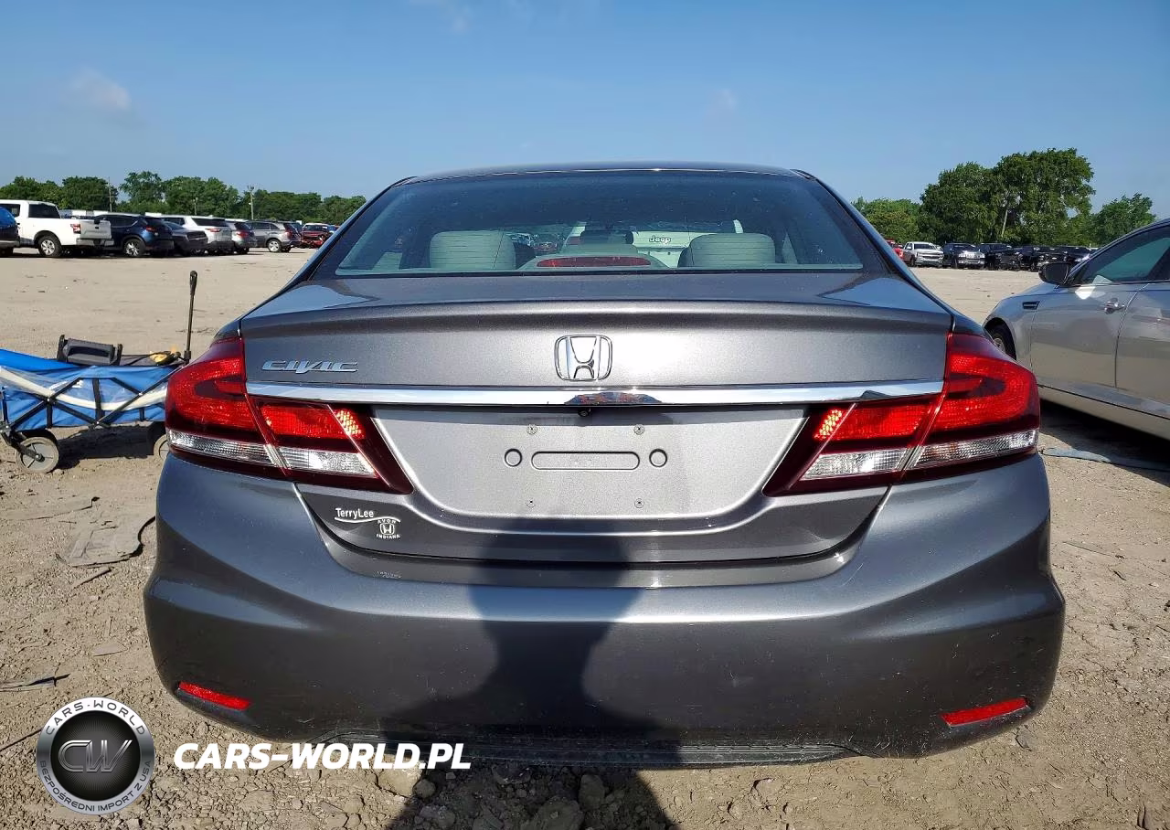 2013 Honda Civic Exl VIN:19XFB2F90DE092181 - 6