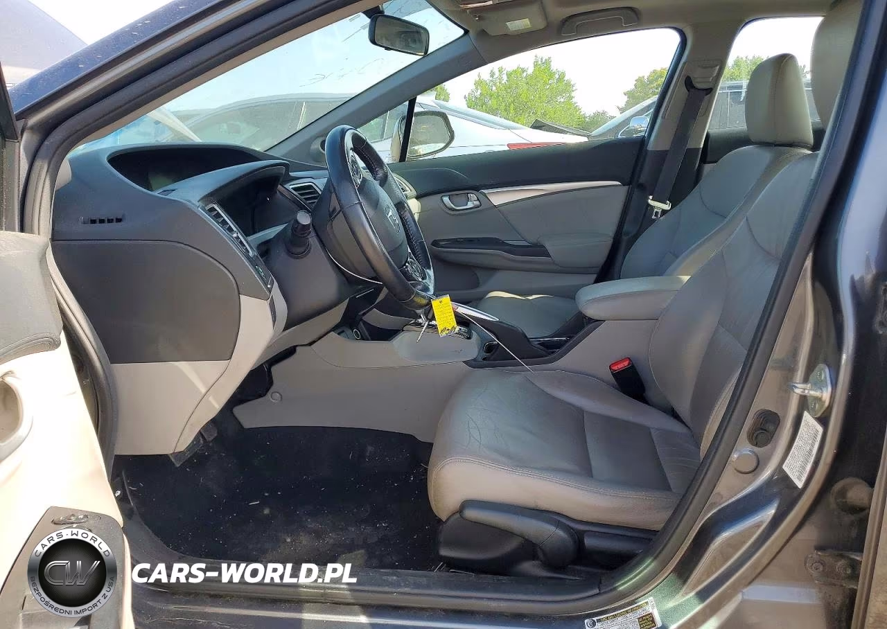 2013 Honda Civic Exl VIN:19XFB2F90DE092181 - 7