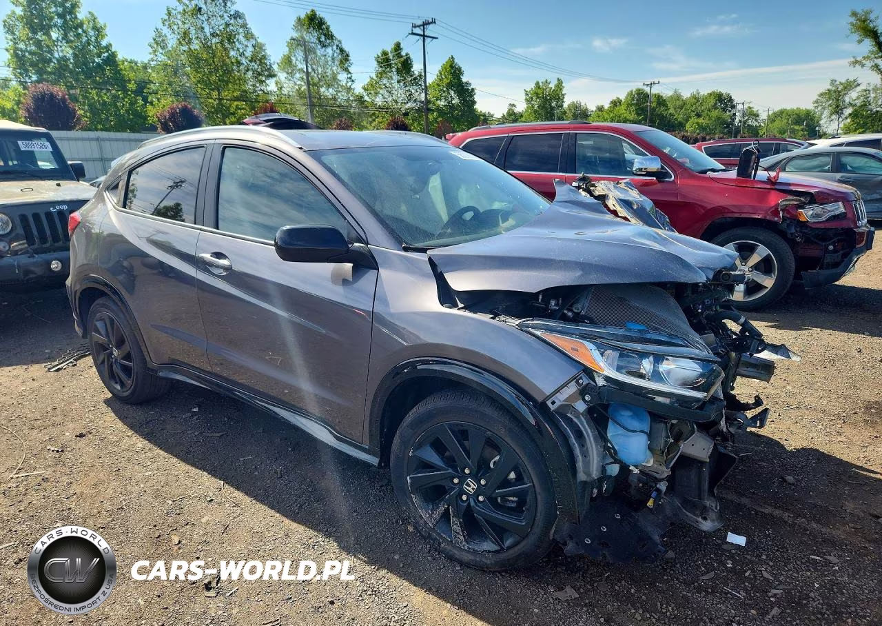 2021 Honda Hr-V Sport VIN:3CZRU6H11MM728323 - 4