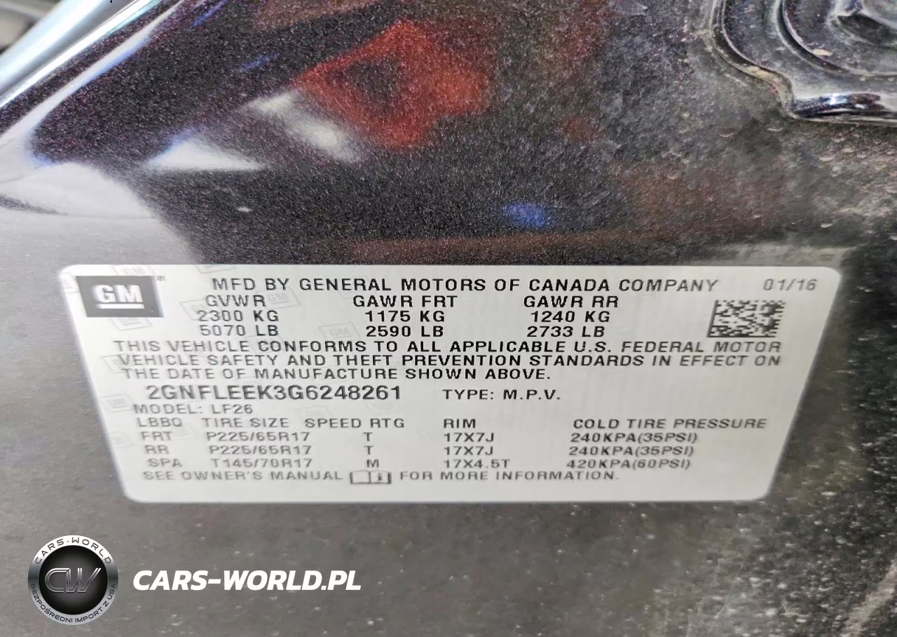 2016 Chevrolet Equinox VIN:2GNFLEEK3G6248261 - 13